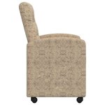 vidaXL Chaises de salle à manger 2 Pièces Gris clair 57 x 67 x 98 cm