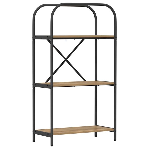 vidaXL Étagère Chêne artisanal 60 x 30 x 109 cm Bois d'ingénierie