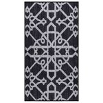 vidaXL Tapis de couloir Noir 80x150 cm