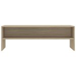 vidaXL Meuble TV Chêne sonoma 120x40x40 cm Bois d'ingénierie