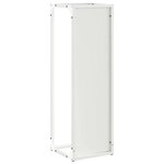 vidaXL Portant de bois chauffage blanc 25x25x80 cm