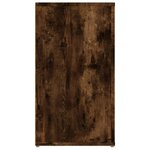 vidaXL Buffet Chêne fumé 100x33x59 5 cm Bois d'ingénierie
