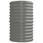 vidaXL Lit surélevé de jardin Acier enduit de poudre 224x40x68 cm gris