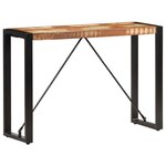 vidaXL Table console 110x35x76 cm Bois de récupération massif