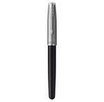 Parker sonnet essentiel stylo roller  noir  recharge noire pointe fine  coffret cadeau