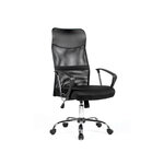 Q-Connect chaise direction - Cuir imitation - Max. supporte 130kg - Noir