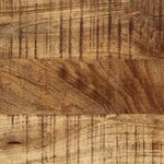 vidaXL Table basse 100x55x40 cm bois de manguier massif brut
