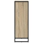 vidaXL Bibliothèque Sonoma 80 x 30 x 155 cm Bois d'ingénierie