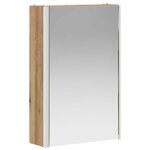 vidaXL Armoire Miroir de Salle de Bain Chêne artisan 33 x 11 5 x 50 cm