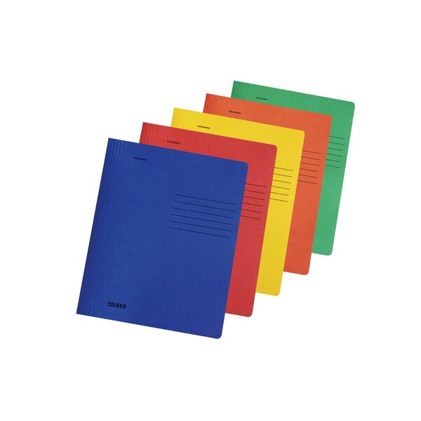 Paquet 10 Chemsise À Lamelle A4 - Couleurs Assorties - X 100 - Falken