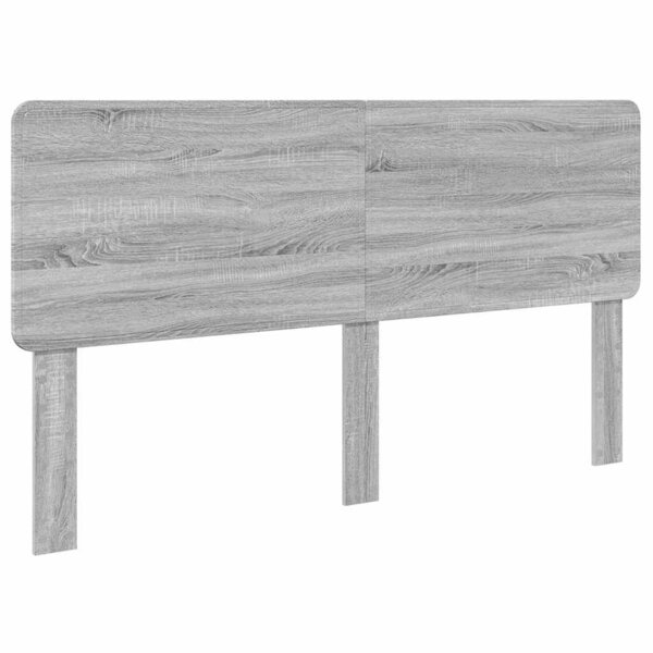 vidaXL Tête de lit Gris Sonoma 180 cm Bois d'ingénierie