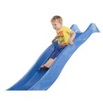 Glissière de toboggan en pehd rex 230cm bleu