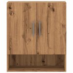 vidaXL Armoire murale chêne artisanal 60x31x70 cm bois d'ingénierie