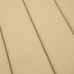vidaXL Coussin de chaise longue beige mélangé 200x70x4 cm tissu