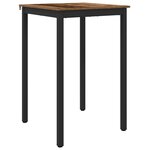 vidaXL Table de salle à manger / Table de repas Bois d'ingénierie