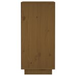 vidaXL Buffets 2 Pièces Marron miel 31 5x34x75 cm Bois massif de pin