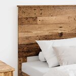 vidaXL Tête de lit Bois Ancien 90 cm Bois d'ingénierie
