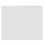 vidaXL Table basse blanc 90x50x41 5 cm bois d'ingénierie