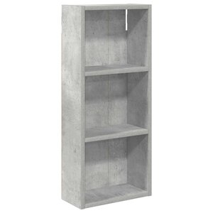 vidaXL Armoire murale de salle de bain Gris Béton 30 x 14 x 70 cm
