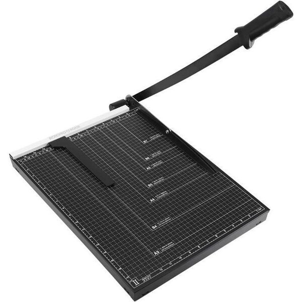 ACROPAQ Massicot A3  B4  A4  B5  A5  B6- Coupe Papier  8 feuilles à la fois- Guillotine 2 barres d'acier- Règle magnétique amovible