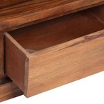 vidaXL Meuble TV 120x30x40 cm Bois solide
