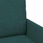 vidaXL Canapés avec coussin 55cm Vert foncé Contreplaqué