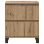 vidaXL Buffet 2 Pièces Chêne artisanal 60 x 35 x 70 cm
