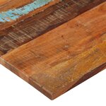 vidaXL Dessus de table rectangulaire 60x100 cm 25-27 mm Bois récupéré