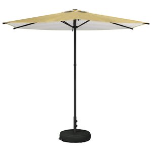 vidaXL Parasol de jardin avec base 270 x 270 cm Polyester