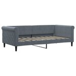 vidaXL Lit de jour avec gigogne et tiroirs sans matelas 90x190 cm