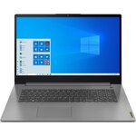 Lenovo ideapad 3 i5-1135g7 ordinateur portable 43 9 cm (17.3") hd+ intel® core™ i5 8 go ddr4-sdram 1128 go hdd+ssd wi-fi 6 (802.11ax) windows 10 home gris