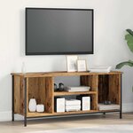 vidaXL Meuble TV Bois ancien 102 x 35 x 45 cm Bois d'ingénierie
