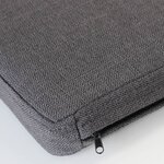 Germania Coussin de siège 35x95x6 cm Anthracite