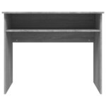 vidaXL Bureau Sonoma gris 90x50x74 cm Bois d'ingénierie
