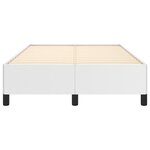 vidaXL Cadre de lit sans matelas blanc 120x200 cm similicuir