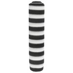 vidaXL Filet brise-vue anthracite et blanc 1 8x50 m PEHD 195 g/m²