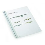 Boite de 50 baguettes à relier format A4 épaisseur 3 mm Transparent DURABLE