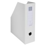 Porte-revues Pp - Dos 100mm - Livrés À Plat - 23x31cm - Blanc - X 10 - Exacompta