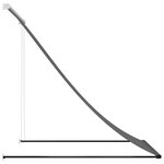 vidaXL Auvent rétractable anthracite 150x150 m tissu et acier