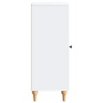 vidaXL Buffet Blanc 33 x 34 5 x 90 cm Bois d'ingénierie