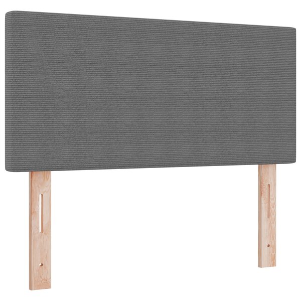 Tête de lit vidaXL Design Simple Gris Clair 100 cm en Tissu Corde