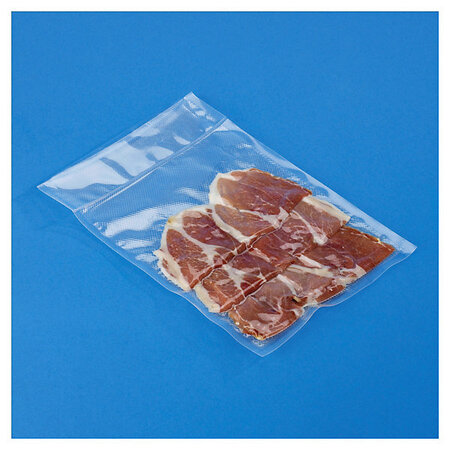 Lot de 100: sachet alimentaire gaufré pour emballage sous-vide 20 x 30 cm