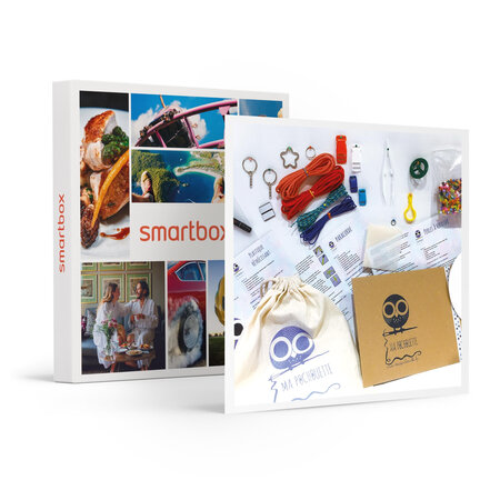 SMARTBOX - Coffret Cadeau P'tite Box Trio : perles à repasser  plastique rétrécissant  paracorde -  Multi-thèmes