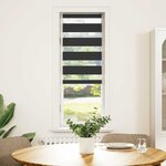 vidaXL Store zèbre noir 50x150 cm largeur du tissu 45 9 cm polyester