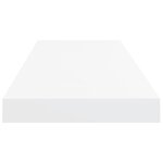 vidaXL Étagères murales flottantes 4 Pièces blanc 80x23 5x3 8 cm MDF