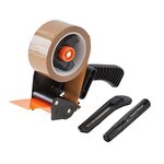 Pack and Move - Kit Complet Emballage et Déménagement - Ruban Adhésif Offert - Dévidoir Ruban adhésif Cutter Marqueur