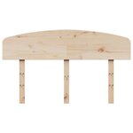vidaXL Tête de lit 120 cm bois massif de pin
