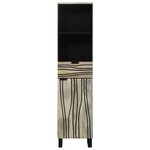 vidaXL Meuble de Lavabo de Salle de Bain Blanc 38 x 33 x 160 cm