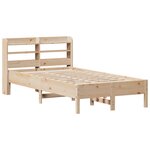 vidaXL Cadre de lit sans matelas 90x200 cm bois de pin massif