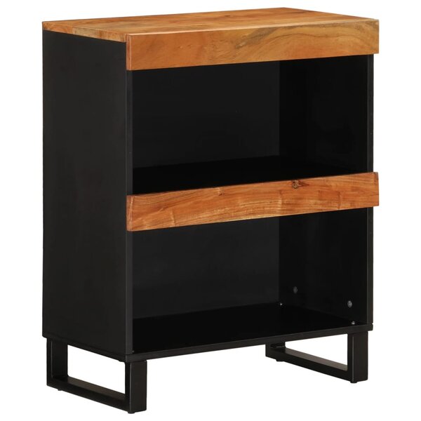 vidaXL Armoire latérale 60x33x75 cm bois massif d'acacia